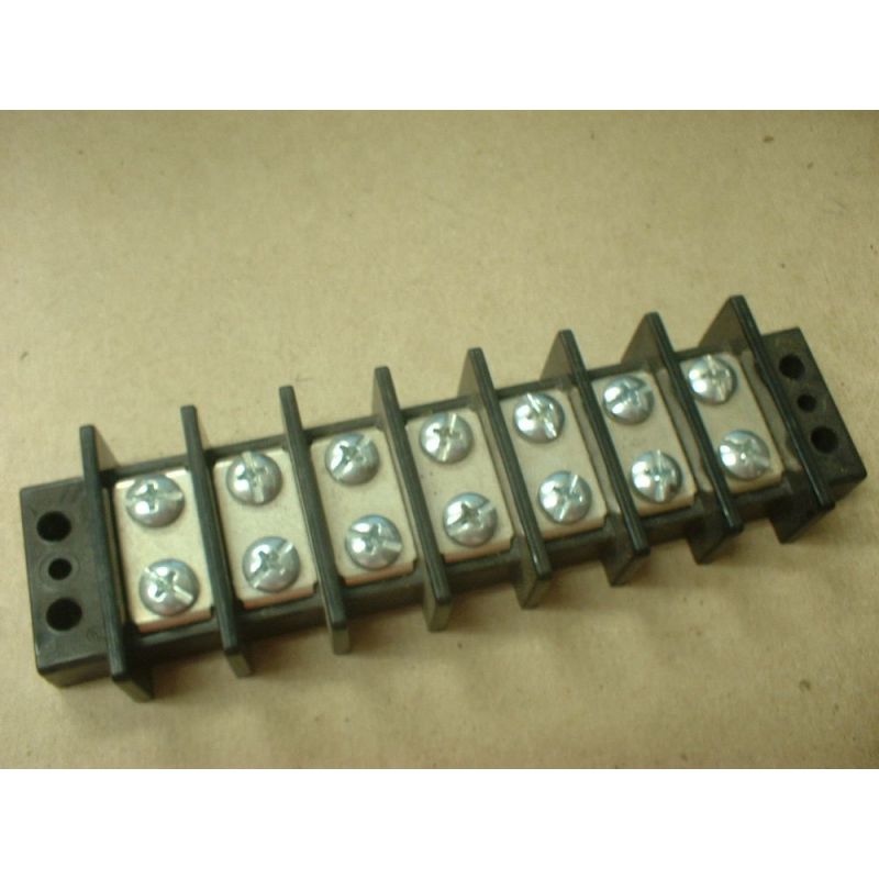 Morsettiera Philmore 13-1508 Heavy Duty: 8 Poli - 30A - Doppia Fila
