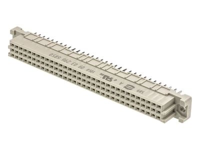 EURO DIN HDI HIGH DENSITY 96 PIN FEMALE HEADER CONNECTOR STRAIGHT LEADS