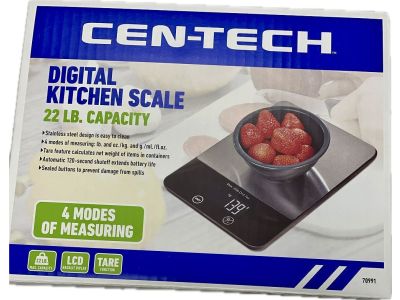 Desk Top Digital Scale, Wireless, grams, ounces, pounds. 61641, 70991