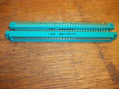 CARD EDGE CONNECTOR 72 Position, .156 inch SOLDER EYELET DOUBLE READOUT VIKING