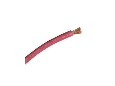 4/0GA POWER WELDING CABLE RED STRANDED 600V / 221Degrees