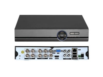 8 Channel Dual Stream H.264 1080N AHD DVR, Support AHD / TVI / CVI / CVBS / IP Signal, Hard Drive Not Included.