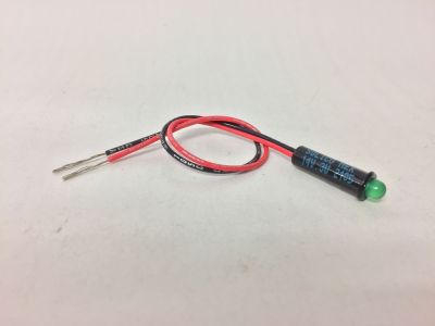 LED PANEL LAMP 12V 6 inch LEADS GREEN SoLiCo SOLICO Indicator Indicating Light Panel