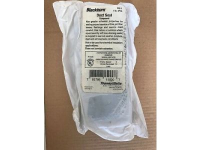 T&B Blackburn 1lb Duct Putty Seal Compound For Sealing Openings From Air, Dust or Water Around EMT or Rigid Conduit Raceway