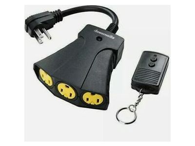DEWENWILS Remote Outlet Power Switch, Outdoor Wireless Remote Control Outlet