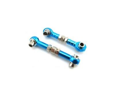Stainless Steel & Aluminum Alloy 3mm Hole Ball Head Pull Rod 40 to 50mm 1pc
