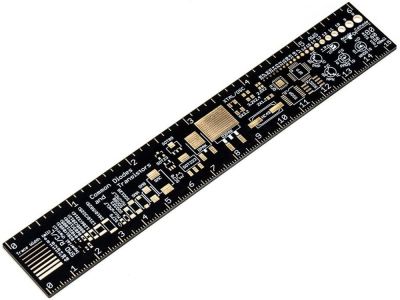 Reversable PCB Engineering Ruler 6 Inch METRIC & SAE