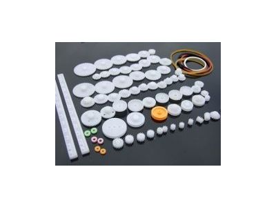 75pc Plastic Gear Pully Kit Assortment