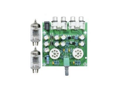 Tube Amplifier Kit Assembled with 6J2 Tubes, Preamp AMP Pre-Amplifier Board Headphone Buffer Kit, 6J2 is an upgrade from 6AU6, 6AK5, 5654
