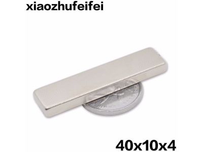 RARE EARTH MAGNET 40mmx10mmx4mm