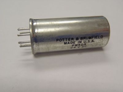 P&B Potter & Brumfield SPDT 24VDC 2A Relay W02