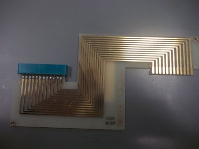 HP 12 POSITION DOUBLE READOUT CARD EXTENDER BOARD A-1744-4, TRW 251-12-30-380, 251 12 30 380 W02
