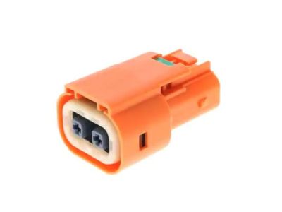 Amp 2 Contact Connector Housing HVA280, Mates with 1587975-1, W07