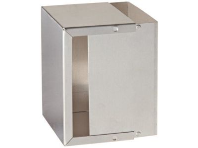 Bud Plain Aluminum Alloy Two Sections Slip Together, Cabinet, Chassis Box 4.0 inch W X 5.0 inch L X 3.0 inch H