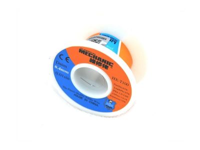 Mechanic Brand Solder with Flux, 55g, Fine Wire 0.4mm, .015 Inch 63Sn 37Pb low melting point