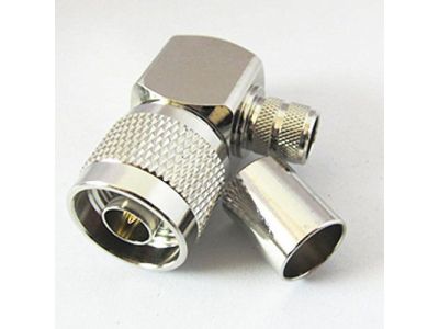 KINGS / KN-59-84 / N RIGHT ANGLE MALE, Crimp TYPE, FITS CABLE RG8, RG213