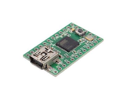 Teensy 2.0 USB keyboard mouse AVR arduino board mega32u4 U disk experiment DT
