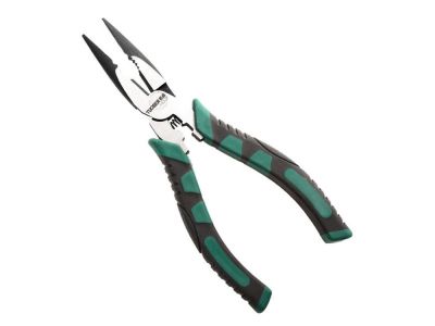 TUOSEN Needle Nose Crimping Pliers Wire Cutters, 6 Inch