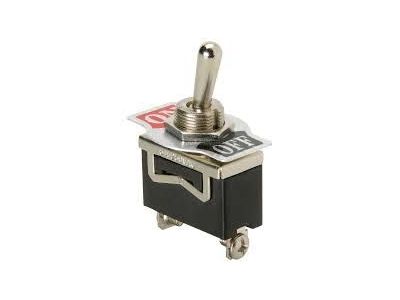 SPST 15A 125VAC TOGGLE SWITCH ON OFF 30-080