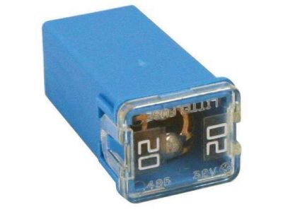 JCase 20A Amp Mini Auto Automotive Fuse 10mm x 12mm x 24mm Tall FMX 495 Series