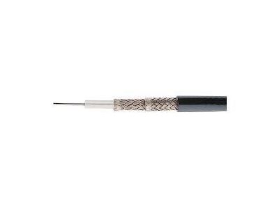 RG-223 Flexible Coax Cable Black PVC Jacket 50 Ohm
