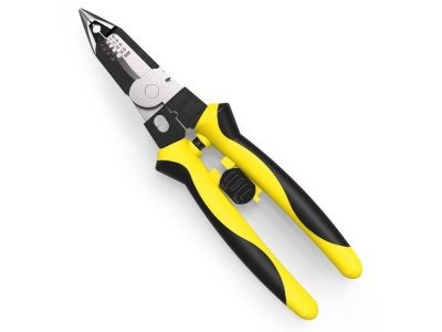 7 In 1 Multi-Function Wire Stripper Needle Nose Pliers and Cutters, Crimper Tool,