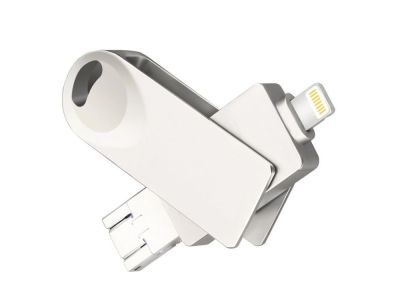 16GB USB & Apple Lightning Connector for IPhone Ipad Ipod Backups, Flash Disk USB Flash Drive