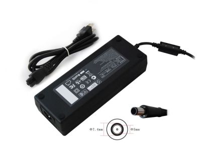 Dell DA130PE1-00, ADP-130DB, Laptop Notebook Power Supply Adapter 19.5VDC 6.7A, 5.0x7.4mm Plug, 100-240VAC input, 130W