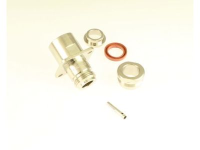 Amphenol UG-22/E/U, UG-22B/U Silver N Type Jack Female Clamp for RG8, RG 213, RG214