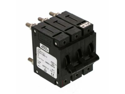 Sensata Airpax Magnetic Hydraulic Delay Circuit Breaker 3 Pole 40A W03