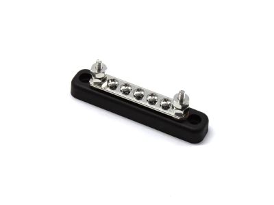 Buss Bar 5 Way 100A with 2 Input Studs