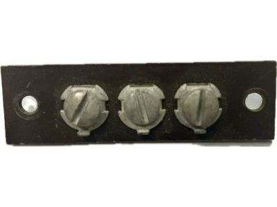 Lug Strip Terminal Block 3 Screw Positions, Speaker Phenolic Connector Plate 16x54mm 44mm on centers