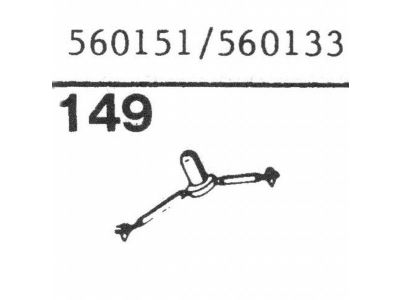 556-DS13 556-DS77 MAGNAVOX 560138 560153 560161 560167 Astatic N471-SD 2810D 2810DS AC134D1 589DS P560153DS M50D M313DS P-7 395SD W52DS FIDELITONE NEEDLES AC134 AC64 TRANSCRIBER NEEDLES P7 Fits Magnavox 560133 Cartridge