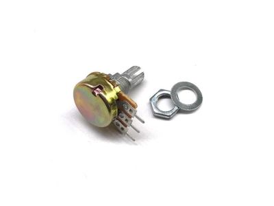 10K MINI LINEAR POT POTENTIOMETER, 15mm w Split Knurled Shaft