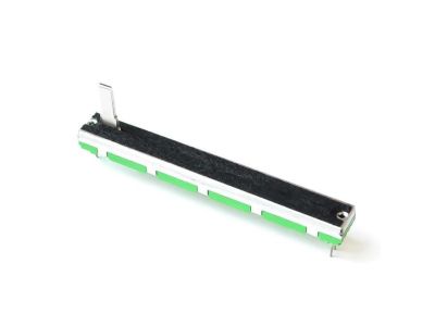 10K ohm Dual Linear Slide Pot Potentiometer Control, 3 inch long x 5/16 inch Wide, Same as 18-10K less PCB