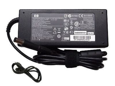 HP PA-1121-42HH PPP16L-E Laptop Notebook Power Supply Adapter 18.5VDC 6.5A, 100-240VAC input, 120W, Refurbished