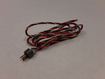 ELECTRO VOICE EV PLUG KIT ELECTRO-VOICE MALE PLUG W/18 1/2 inch INCH WIRE