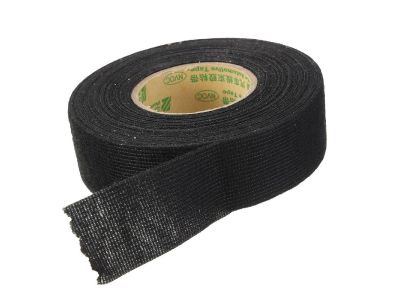 Yongle Elliott Tape NVOC, Black, OEM, Fleece, Felt, Engine Compartment Wire Harness, High Temp 221 Degrees F, 1-1/4Inch x 65ft