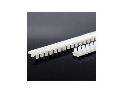 CATERPILLAR GROMMET, CHICKEN TRACK, METAL THICKNESS .015 TO .052, 12 inch L, PACK OF 2