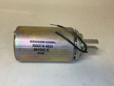 Solenoid 85x38mm. 24VDC Pull type actuator. Continuous