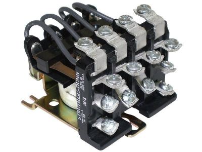 P&B Struthers & Dunn 4PDT Contactor / Relay 24VAC 25A
