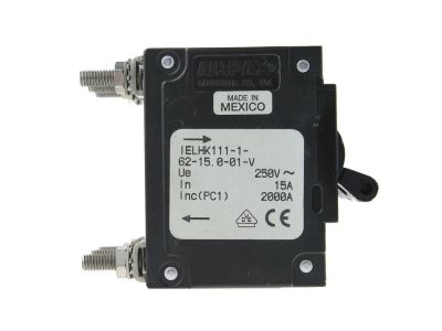 Sensata Airpax Magnetic Hydraulic Delay Circuit Breaker 3 Pole 50A W06