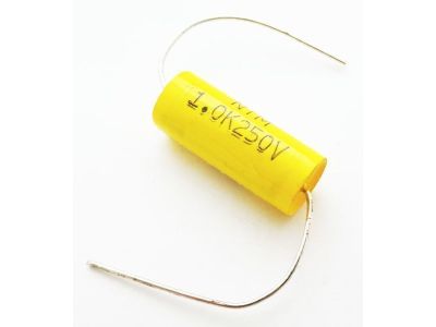 .0075uf 1200V CAPACITOR Mylar Axial Wrap Metalized Film