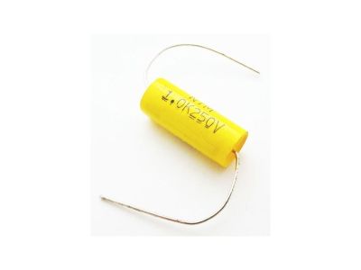 .1uf 100V CAPACITOR Mylar Axial Wrap Metalized Film