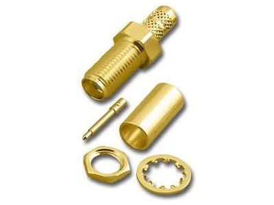 SMA Female Reverse Polarity CRIMP RG58 RPA2462