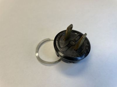 AMPHENOL AC MALE PLUG Non-Grounded, 15A, NOS, W28
