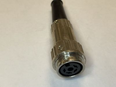 5 Pin 240 Degree Din Metal Female Connector with Locking Collar, W07
