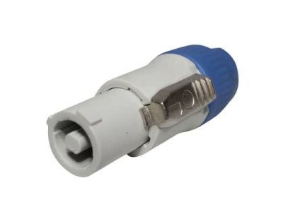 PowerCON CONNECTOR Gray, Power Out, Cable End