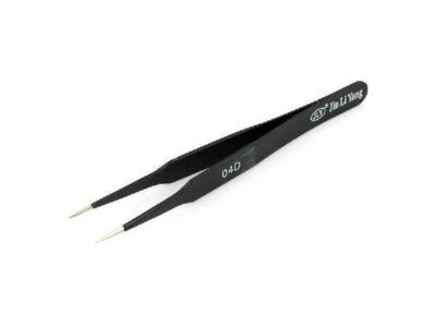 Stainless Steel Tweezer ESD 4.50 inch Non Magnetic 04D
