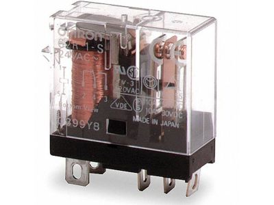 Omron 5 Pin Relay, 12VDC 10A, SPDT, Allen Bradley 700-HK36Z12, Idec RJ1S-CD12VDC